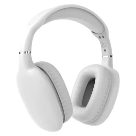   Snopy Fejhallgató Vezeték Nélküli - SN-BT43 White (Bluetooth/AUX hang.szab., mikrofon, fehér)
