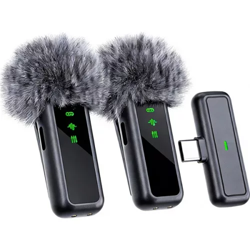 Sandberg Mikrofon - Streamer USB-C Wireless Mic x2