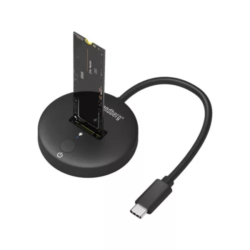 Sandberg M.2 SSD dokkoló - USB 3.2 Dock for M.2+NVMe SSD