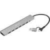 Sandberg USB Hub - USB-C/A to 7 x USB 3.0 Hub