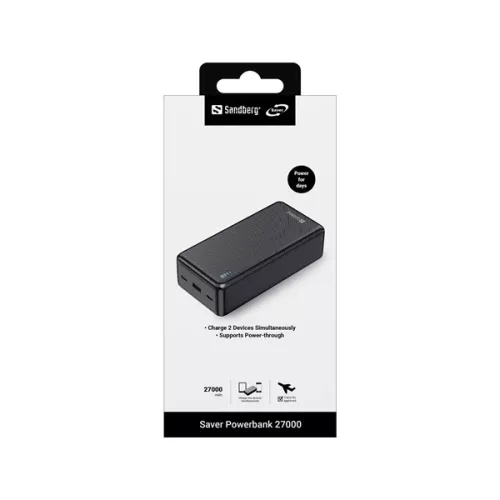 Sandberg Akkubank - Saver Powerbank 27000