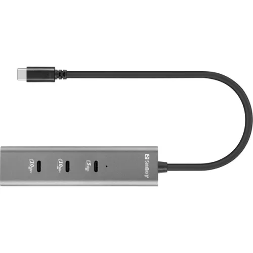 Sandberg Notebook Dokkoló - USB-C 5-in-1 MediaDock