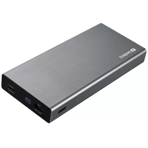 Sandberg Akkubank - Powerbank USB-C PD 100W 20000 (Bemenet: USB-C, Kimenet: USB-A+USB-C)