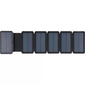   Sandberg Akkubank - Solar 6-Panel Powerbank 20000 (napelemes; kültéri; IPX4 cseppálló; LED lámpa; 2xUSB-A+USB-C)