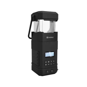   Sandberg Akkubank - Survivor Lantern All-in1 10000 (kültéri; USB-A+USB-C; FM rádió, Napelem, hangszóró, bluetooth, IPX5)