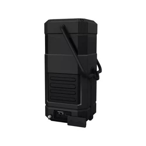 Sandberg Akkubank - Survivor Lantern All-in1 10000 (kültéri; USB-A+USB-C; FM rádió, Napelem, hangszóró, bluetooth, IPX5)