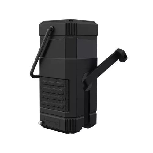 Sandberg Akkubank - Survivor Lantern All-in1 10000 (kültéri; USB-A+USB-C; FM rádió, Napelem, hangszóró, bluetooth, IPX5)