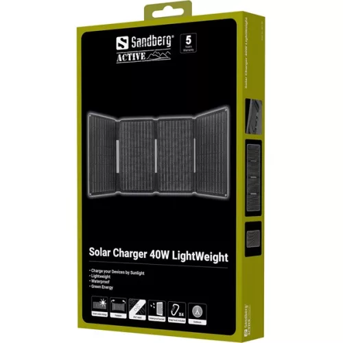 Sandberg Napelem - Solar Charger 40W Lightweight