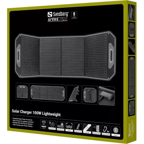 Sandberg Napelem - Solar Charger 100W Lightweight