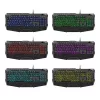 Sharkoon Billentyűzet - Skiller SGK4 (USB, RGB, csuklótámasz, multimédia, 1,8m, fekete, angol)
