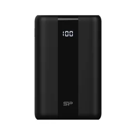   Silicon Power Akkubank - 30000mAh QX55 PowerBank Fekete (USB1- USB2: DC 5V/2.4A, USB3:Type-C :DC 12V/1.5A, Lightning)