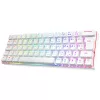 Spirit of Gamer Billentyűzet Mechanikus - XPERT K200 White  (TKL, SOG red, RGB LED,USB, anti-ghosting, fehér, magyar)