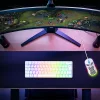 Spirit of Gamer Billentyűzet Mechanikus - XPERT K200 White  (TKL, SOG red, RGB LED,USB, anti-ghosting, fehér, magyar)