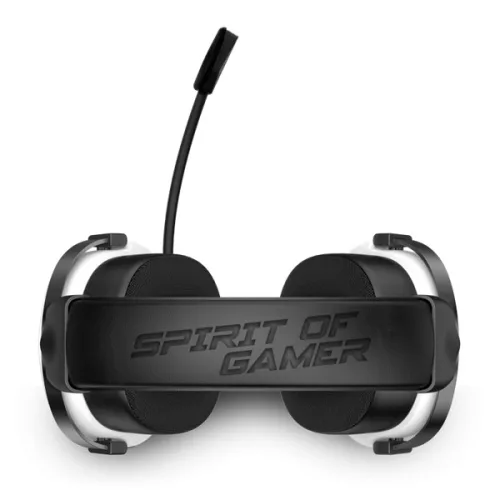 Spirit of Gamer Wireless Fejhallgató - MIC-XH1400 (MultiPlatform, 7.1,mikrofon, hangerőszabályzó, nagy-párnás, fehér)