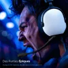 Spirit of Gamer Wireless Fejhallgató - MIC-XH1400 (MultiPlatform, 7.1,mikrofon, hangerőszabályzó, nagy-párnás, fehér)