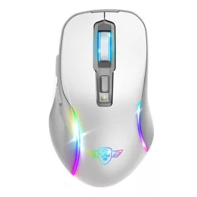   Spirit of Gamer Egér Vezeték nélküli  - ELITE-M50 White (Optikai, 8000DPI, 1000Hz, 6 programozható gomb, RGB, fehér)