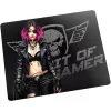 Spirit of Gamer Egérpad - Phantom (420 x 330 x 4mm; varrott szélek; üveg felület; fekete)