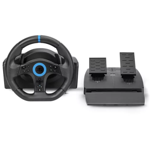 Spirit of Gamer Kormány - RACE WHEEL PRO 5 (kormány+pedálok, PC / PS4/5 / XBOX X/S/One kompatibilis, fekete)