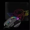 Spirit of Gamer Egér - PRO-M3 RGB (Optikai, 7200DPI, 8 gomb, harisnyázott kábel, fekete) + egérpad