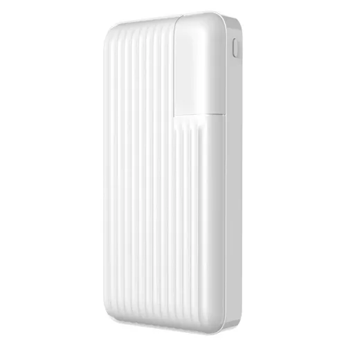 S-Link Powerbank - G201 20000mAh (2xUSB, Micro usb, led, fehér)