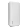 S-Link Powerbank - G205 20000mAh (2xUSB, 18W Gyorstöltés QC3.0, Micro usb, Type-C, led, fehér)
