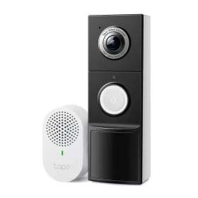   TP-Link Vezeték nélküli IP video kaputelefon szett - Tapo D235 (5MP, 180°; IP66, SD, audio; H.264; 10000mAh akku)