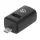 Manhattan USB HUB - 3db USB 3.0 / 2.0 Type-C Combo Mini Hub, Ultra-Compact Design, Fekete