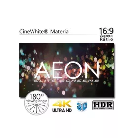   EliteScreens AEON 100" (16:9) FIX keretes vászon AR100DHD5 (221 x 124 cm)