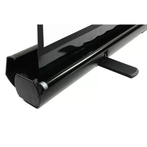 EliteScreens 150" (16:9) hordozható manuális pull up vászon F150NWH (332 x 187 cm, Fekete váz)