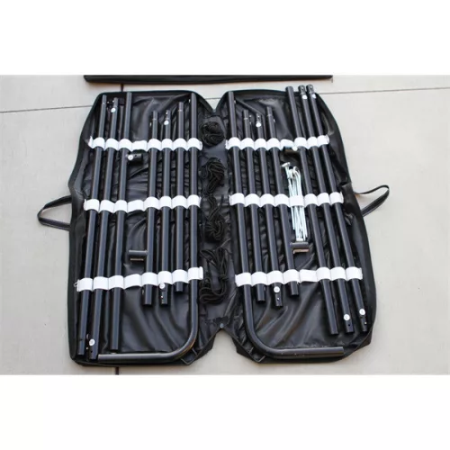 EliteScreens 120" (16:9) mobil szabadtéri vászon OMS120H2 (266 x 149 cm, Fekete) + táska