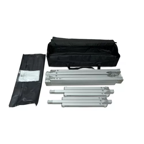 EliteScreens 135" (16:9) mobil szabadtéri vászon  OMS135HR2 (299 x 168 cm, Fekete, hátsó vetítésű) + táska