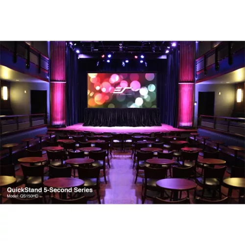 EliteScreens 150" (16:9) hordozható pull up vászon QS150HD (332 x 187 cm) + táska