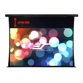   EliteScreens 100"(16:9) motoros fali vászon Saker Tab SKT100UHW-E24 (222 x 125 cm, Fekete, Oldalfeszített)