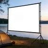 Everest 100"  mobil vászon - KTP-100 (221 x 125 cm, fekete váz)