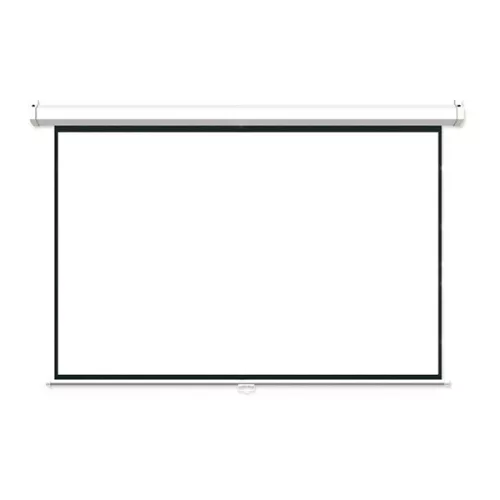 Everest 100" (1:1) manuális fali vászon - MPP-180 (180 x 180 cm, fehér váz)