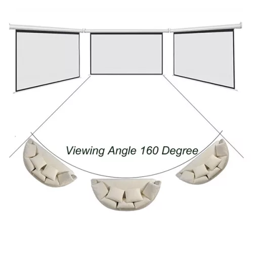 Everest 100" (1:1) mobil háromlábú vászon - TPP-180 (180 x 180 cm, fehér váz)