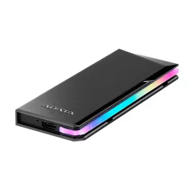   ADATA Külső SSD ház  - EC700G (M.2 PCIe NVMe SSD/M.2 SATA SSD, USB 3.2 Gen 2 Type-C (10 Gbp), porálló, fekete, LED)