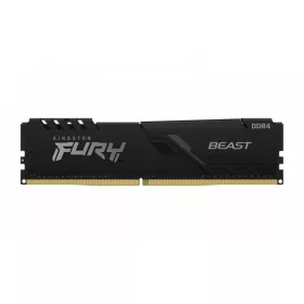   Kingston Memória Desktop - 32GB DDR4 Fury Beast Black (32GB, 3600MHz, CL18)
