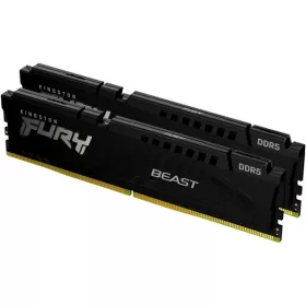   Kingston Memória Desktop - 32GB Kit DDR5 FURY Beast (2x16GB, 6000MHz, CL30)