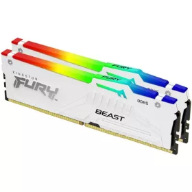   Kingston Memória Desktop - 32GB Kit DDR5 FURY Beast RGB (2x16GB, 6000MHz, CL30)