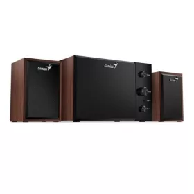 Genius Hangszóró 2.1 - SW-2.1 350 Wood (3.5mm Jack, Wood)