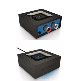   Logitech Adapter - Bluetooth (Vezeték nélküli, 3,5mm Jack/RCA, Max.: 15m, fekete/kék)