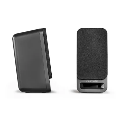 WaveMaster Hangszóró 2.1 - MX3+ BT (50W RMS, Fa mélynyomó, Bluetooth, 3,5mm jack, RCA, Fekete)