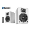 WaveMaster Hangszóró 2.0 - TWO NEO White (60W RMS, Bluetooth, 3,5mm jack, RCA, Toslink, USB-Audio, Távírányító, Fehér)