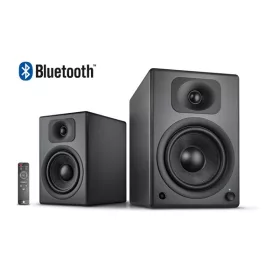   WaveMaster Hangszóró 2.0 - TWO PRO Gray (110W RMS, Bluetooth, 3,5mm jack, RCA, Toslink, USB-Audio, Távírányító, Szürke)