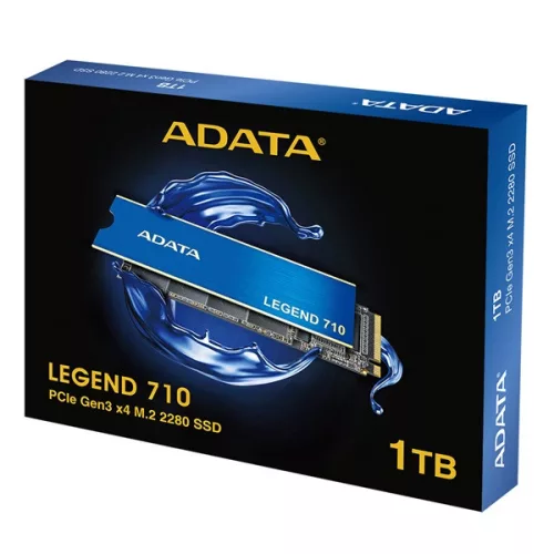 ADATA SSD 1TB - LEGEND 710 (3D TLC, M.2 PCIe Gen 3x4, r:2800 MB/s, w:1800 MB/s)