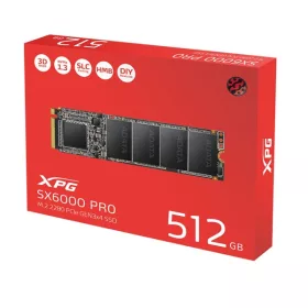   ADATA SSD - 512GB XPG SX6000 Pro (3D, M.2 PCIe Gen 3x4, r:2100 MB/s, w:1500 MB/s)