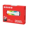ADATA SSD - 2TB XPG SPECTRIX S65G (3D TLC, M.2 PCIe Gen 4x4, r:6000 MB/s, w:5000 MB/s, hűtőbordás)
