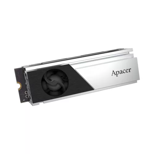 Apacer SSD 1TB - AS2280F4 Series (3D, M.2 PCI-E Gen 5x4, Olvasás: 12000 MB/s, Írás: 11800 MB/s, hűtőborda, PS5 Ready)