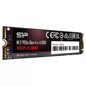   Silicon Power SSD - 500GB UD90 (r:4800MB/s; w:4200 MB/s, NVMe 1.4 támogatás, M.2 PCIe Gen 4x4)